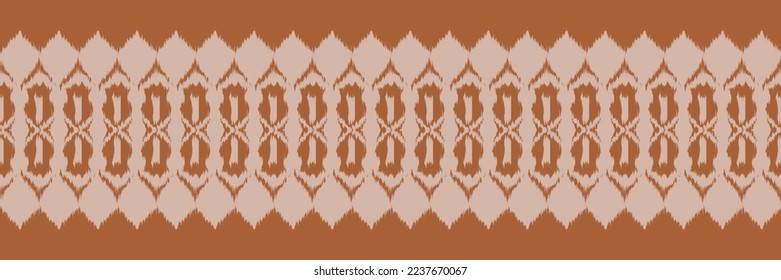 Batik Textile Motif ikat texture seamless pattern digital vector design for Print saree Kurti Borneo Fabric border brush symbols swatches designer
