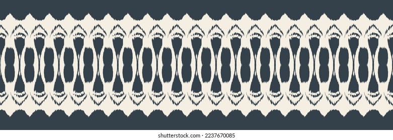 Batik Textile Motif ikat triángulo de diseño vectorial digital sin fisuras para Print saree Kurti Borneo Tejidos símbolos de pincel de diseño