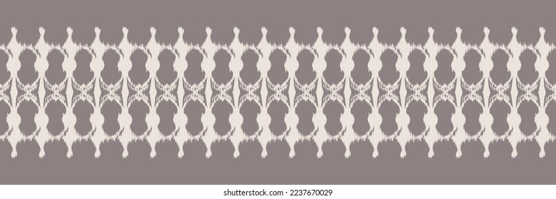 Batik Textile Motif ikat vector seamless pattern digital vector design for Print saree Kurti Borneo Fabric border brush symbols swatches designer