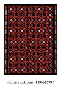 Batik Toraja Floral Pattern