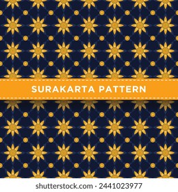 Batik Truntum Pattern Surakarta Central Java Indonesian