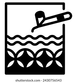 Batik Tulis icon illustration for web, app, infographic, etc
