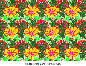 batik in various forms of color and culture