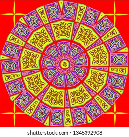 batik in various forms of color and culture