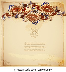Batik vector background