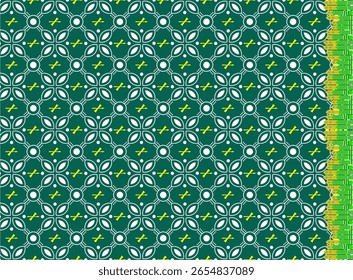 batik vector pattern printing design