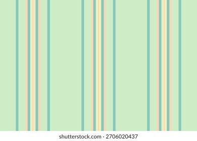 Patrón de la tela de la raya del latón, Vector de las líneas de la textura del damasco. Textil de Vertical de fondo de latón sin costuras en paleta de colores claros y azulados.