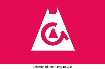 Batman Alphabet A colorful letter mark monogram luxury symbol vector icon logo, abstract art alphabet letter A logo, Alphabet A colorful letter mark symbol vector icon logo template