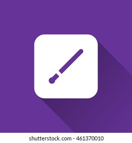 baton icon. flat design