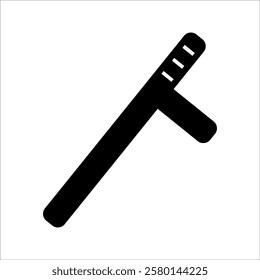 baton icon. vector line icon for your website, mobile, presentation, and logo design.