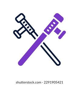 baton Symbol für Ihr Website-Design, Logo, App, Benutzeroberfläche.