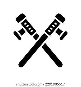 icono de baton para tu diseño de sitio web, logotipo, aplicación, interfaz de usuario.