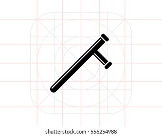 Baton simple icon