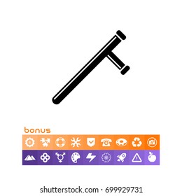Baton simple icon