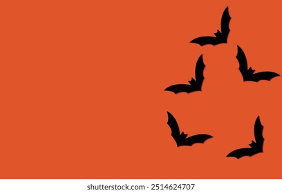bats on colored background, halloween, halloween background