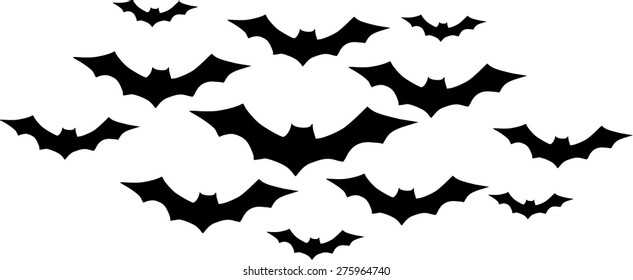 Bats in swarm