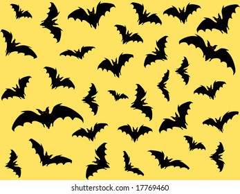 Bats. Vector