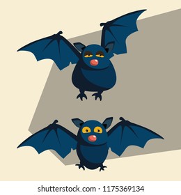 bats vector illustration 