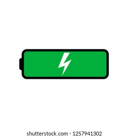 Battary energy level icon vector