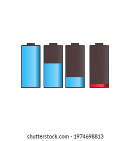 batterai illustration vekor for application, logo