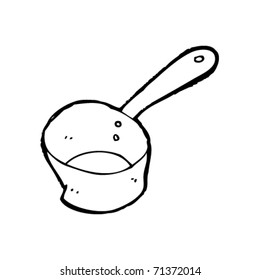 battered old saucepan cartoon