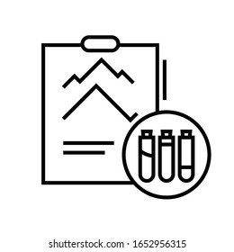 Batteries indications line icon, concept sign, outline vector illustration, linear symbol.