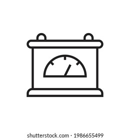 Battery accumulator icon design. vector illustration