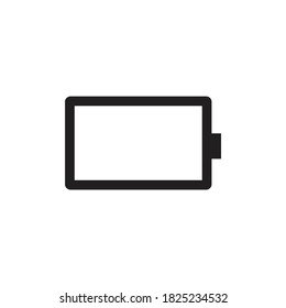 Battery App Icon Design Vector