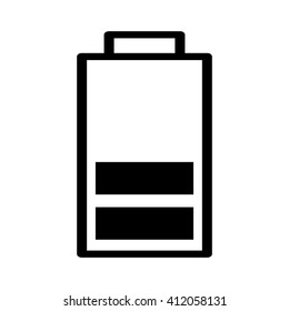 battery black 50 percent