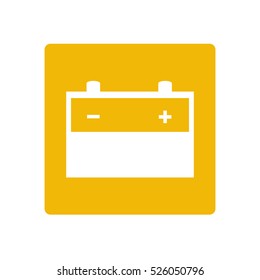battery car isolated icon vector illustration design