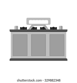 Battery, car, power icon vector image. Can also be used for energy and technology. Suitable for web apps, mobile apps and print media.