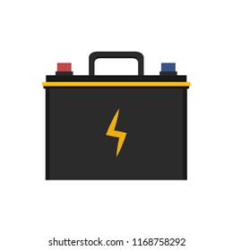 Battery Cartoon Vector. Symbol.