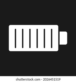 Battery, charge, full icon vector image. Can also be used for customer support. Suitable for use on web apps, mobile apps and print media.
