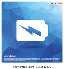 Battery Charge Icon - Free vector icon