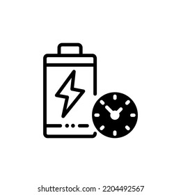 battery charge icon illustration design