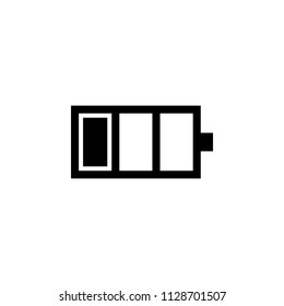 Battery charge icon , lithium , vector sign design
