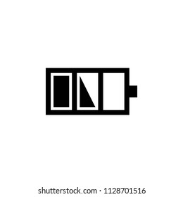 Battery charge icon , lithium , vector sign design