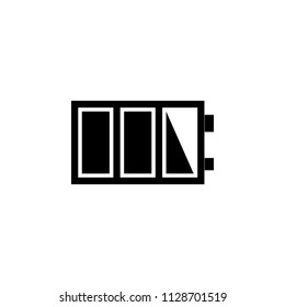 Battery charge icon , lithium , vector sign design