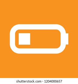 Battery charge icon, stock vector illustration, EPS10.
