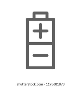 battery, charge icon vector