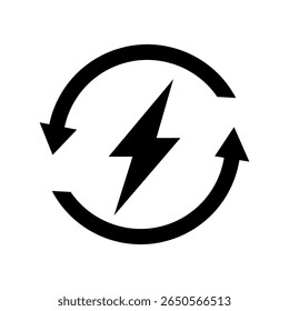 Accu opladen pictogram vector. indicator batterij illustratie symbool. accumulator logo.