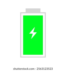 battery Charge icon Vertical vector illustration