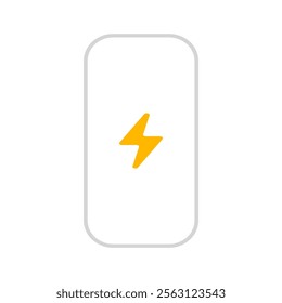battery Charge icon Vertical vector illustration