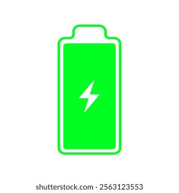 battery Charge icon Vertical vector illustration