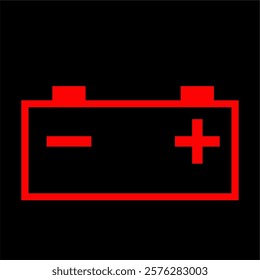 battery charge indicator symbol automotive