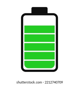 Battery charge status . Icon phone battery energy levels and power indicator. Recharge battery electricity . Accumulator smartphone load interface and progress bar generation