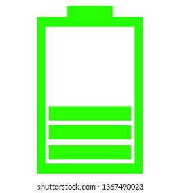 Battery charge symbol