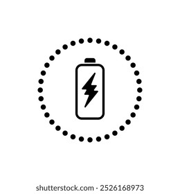 battery charge Thunder Power Flash and Bolt Energy Icon Logo