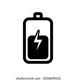 Vektorgrafik-Illustration zum Aufladen von Batterien
