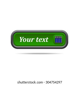 battery charger with batteries. icon. vector design
